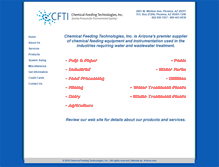 Tablet Screenshot of chemfeedtech.com